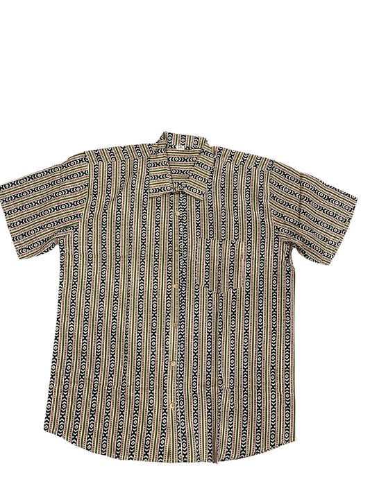 Southloom Jaipur Pure Cotton Printed Shirt For Men (3XL)