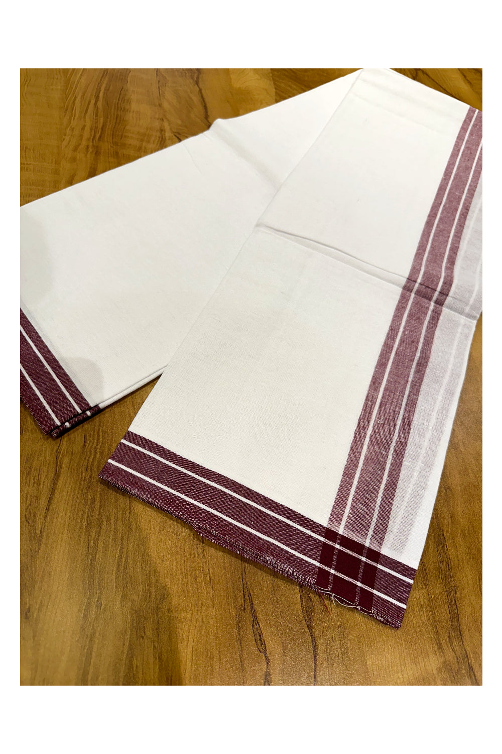 Southloom White Single Mundu / Lungi (South Indian Kerala Dhoti)