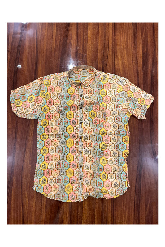 Southlooom Jaipur Pure Cotton Printed Shirt For Men (4XL)