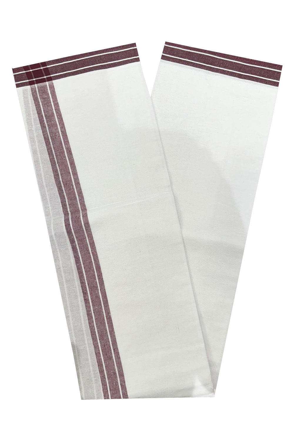 Southloom White Single Mundu / Lungi (South Indian Kerala Dhoti)