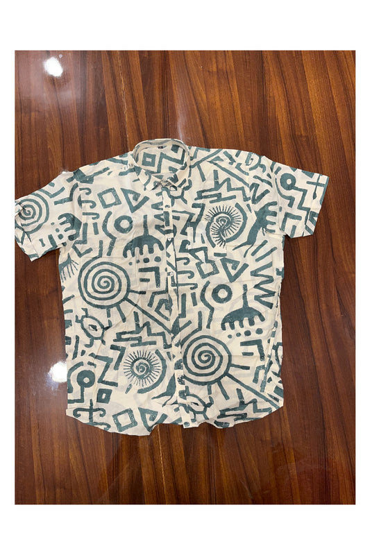 Southloom Jaipur Pure Cotton Printed Shirt For Men (5XL)