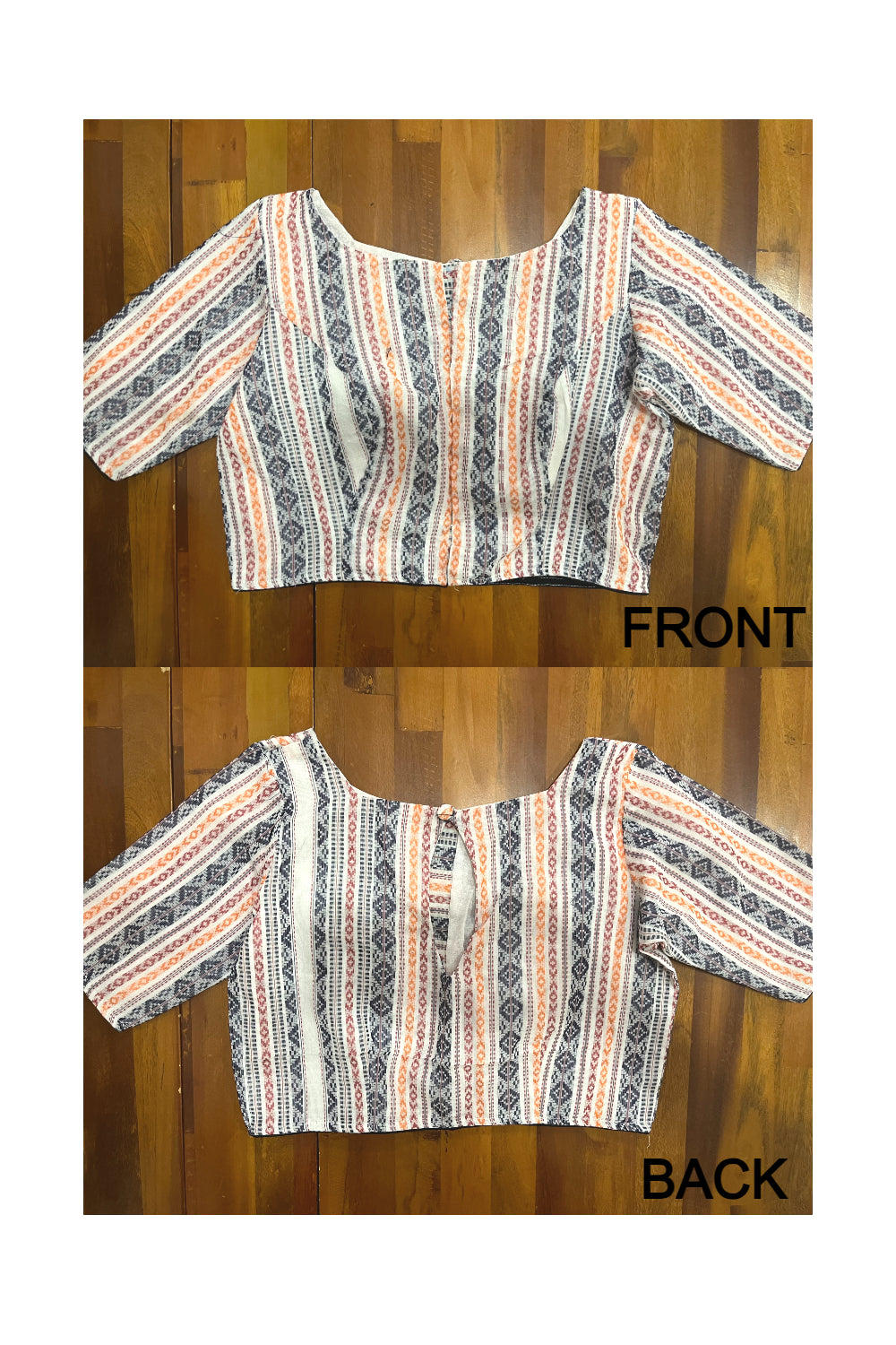 Southloom Multi Colour Design Ready Made Blouse