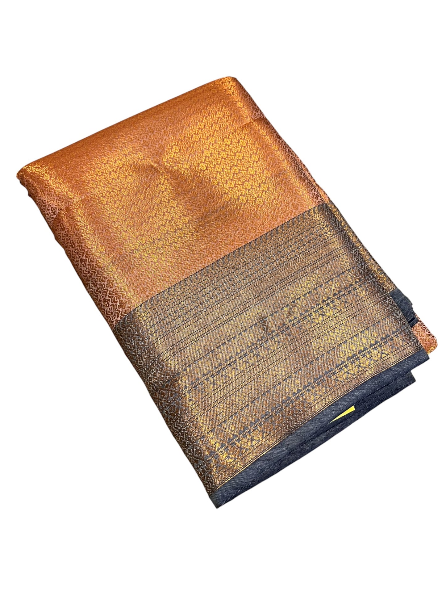 Southloom Premium Semi Silk Zari Work Brocade Saree in Bridal Peach with Matching Pallu