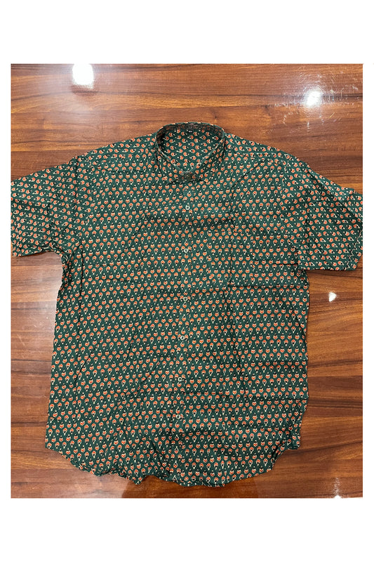 Southloom Jaipur Pure Cotton Printed Shirt For Men (4XL)