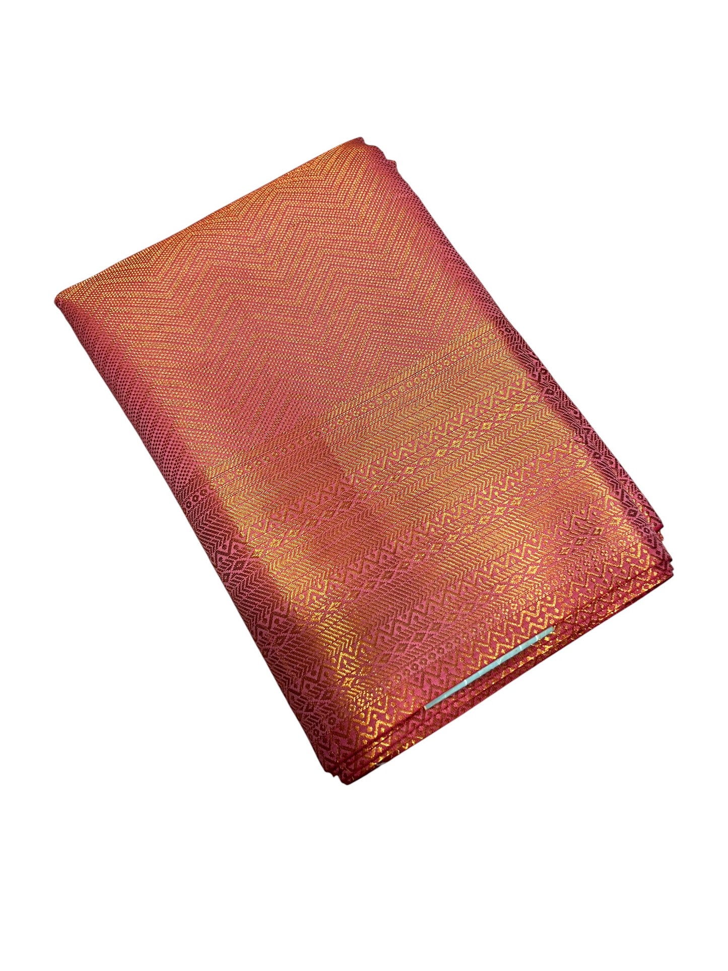 Southloom Premium Semi Silk Zari Work Brocade Saree in Bridal Pink with Matching Pallu