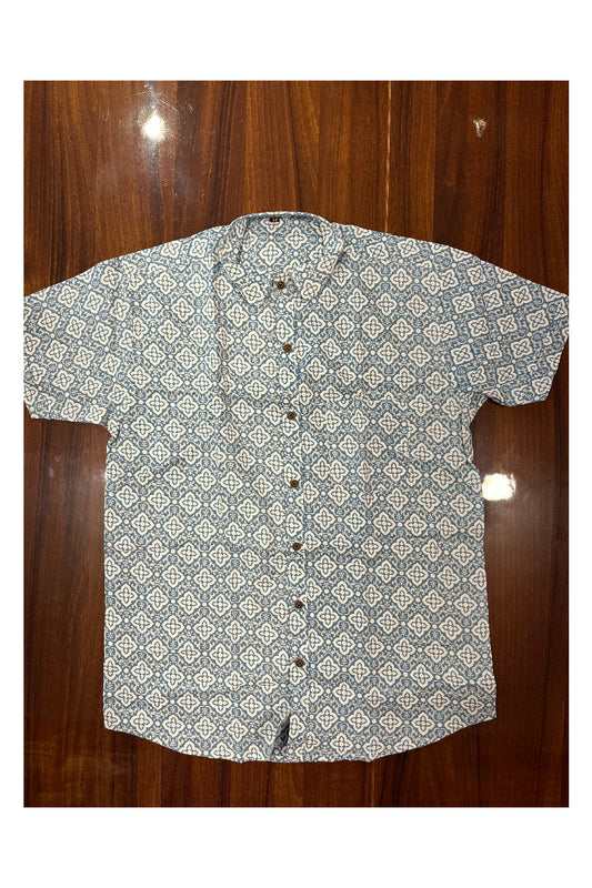 Southloom Jaipur Pure Cotton Printed Shirt For Men (Medium)