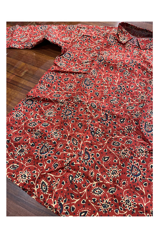 Southloom Jaipur Pure Cotton  Printed Shirt For Men (Medium)