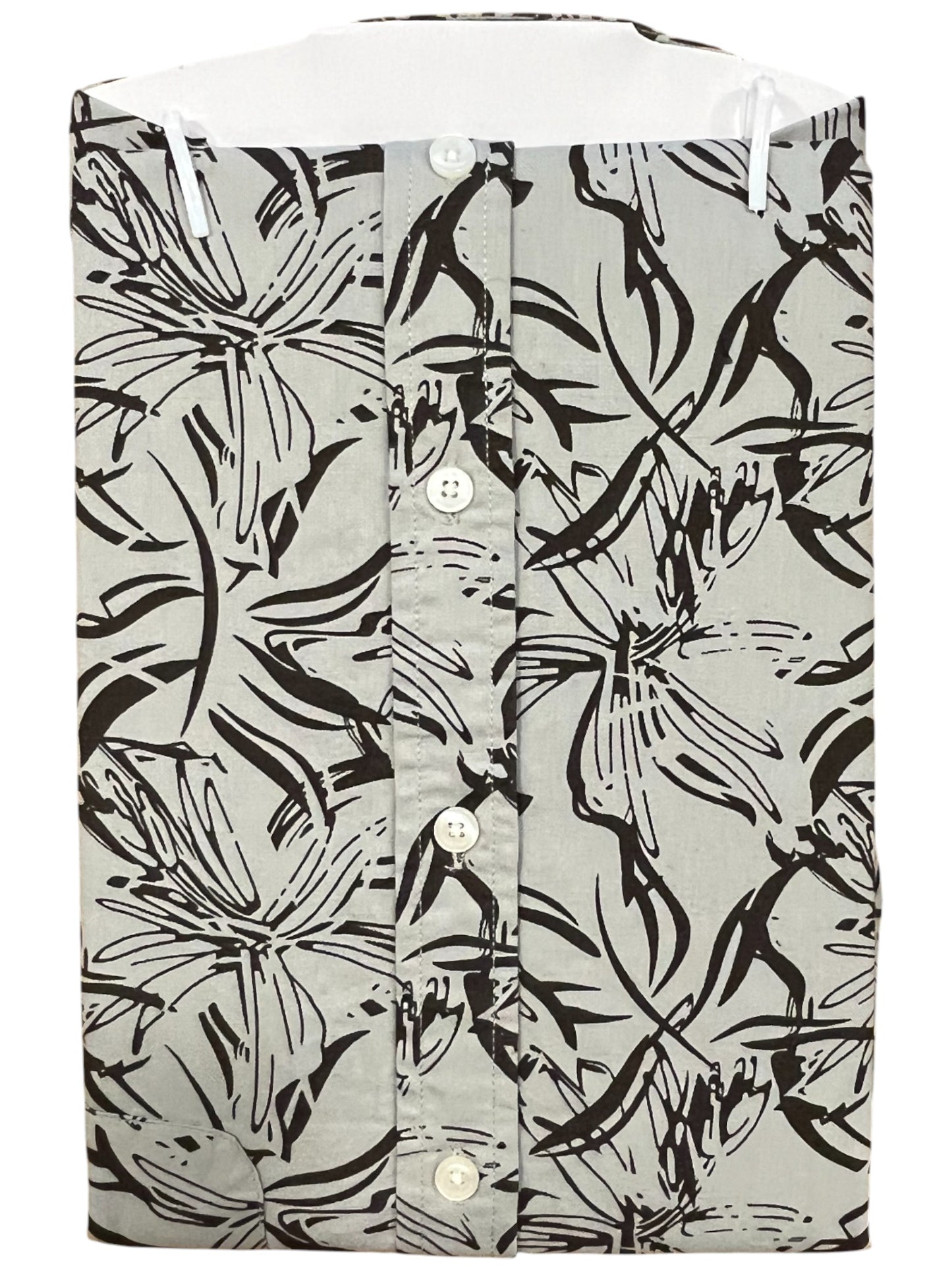 Southloom Pure Cotton Shirt with Black Printed(42 HS)