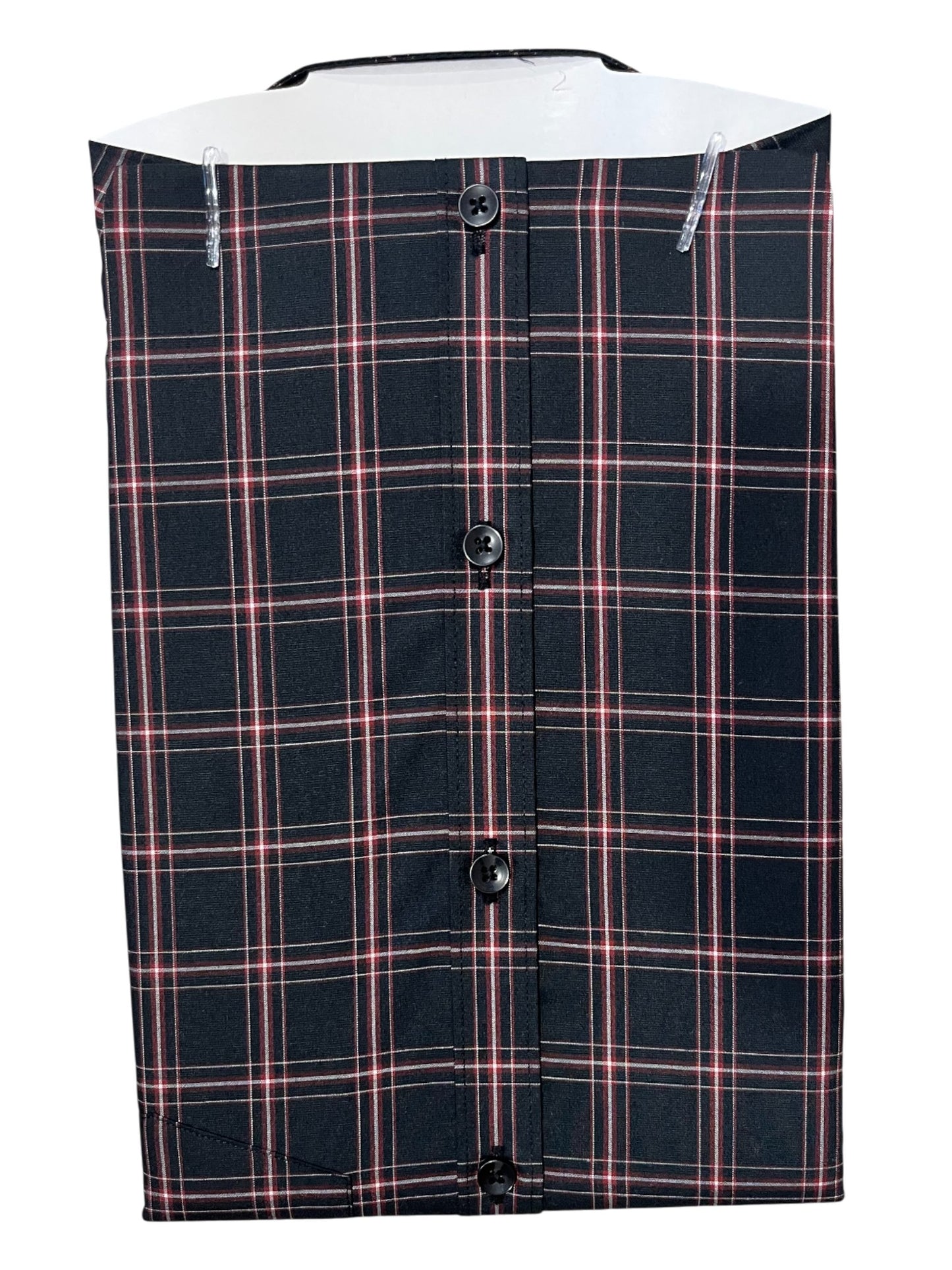 Southloom Pure Cotton Black Cheack Shirt (40 HS)