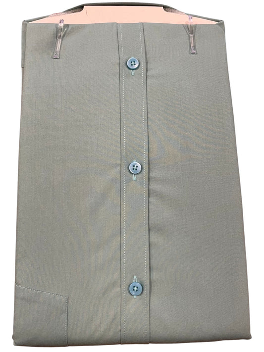 Southloom Pure Cotton Green Plain Shirt (46 HS)