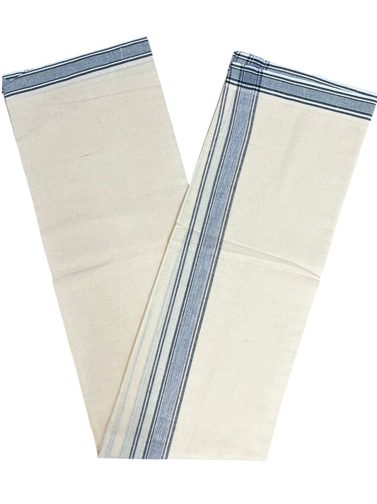 Southloom Black Printed Single Mundu / Otta Mundu / Lungi (South Indian Kerala Dhoti)