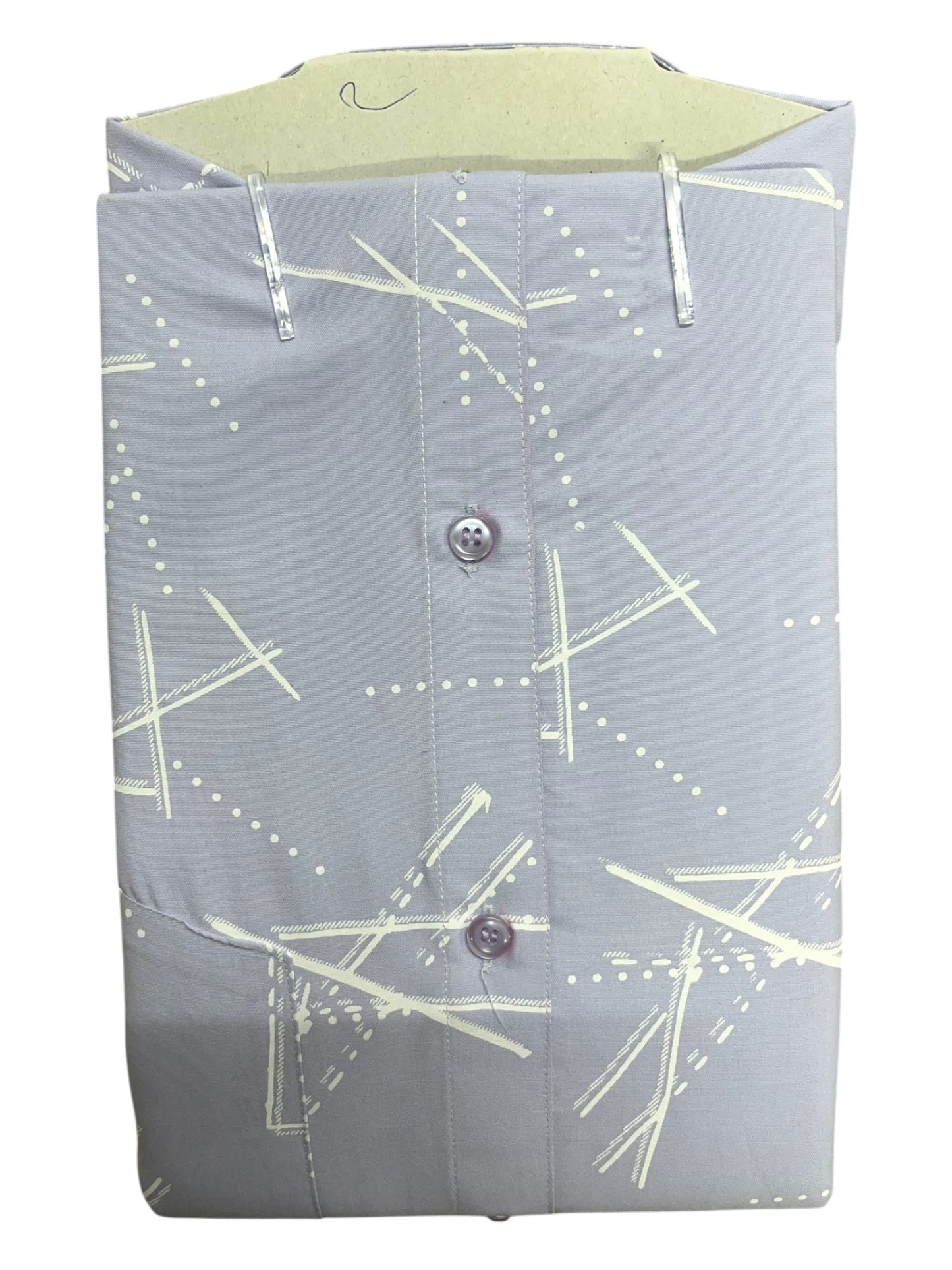 Southloom Pure Cotton Lavender Lines Shirt SLSHIRT 48 FS