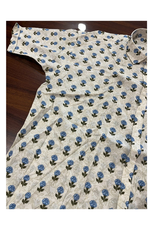Southloom Jaipur Pure Cotton Printed Shirt For Men (3XL)