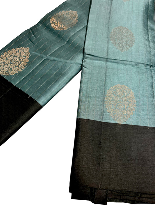 Southloom Pure Handloom Kanchipuram Silk Saree with Butta Work