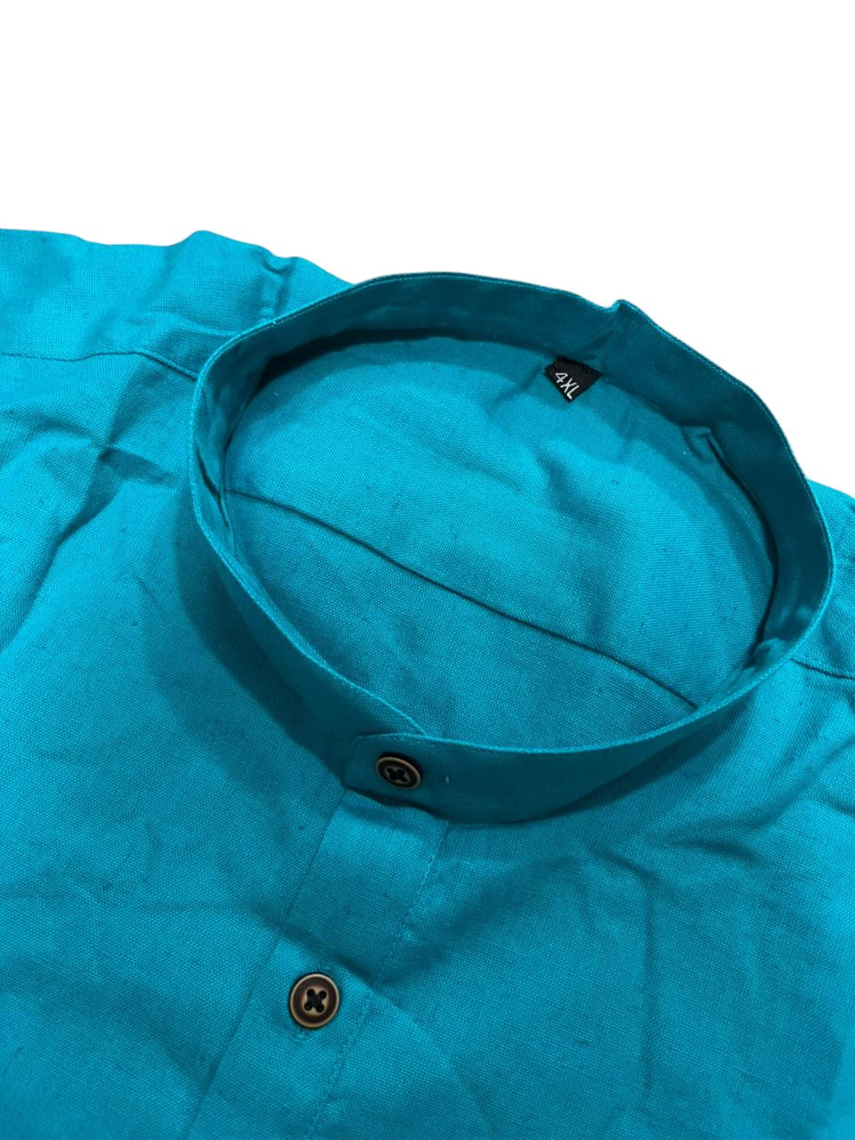 Southloom Blue Short Cotton Kurta Shirt for Men