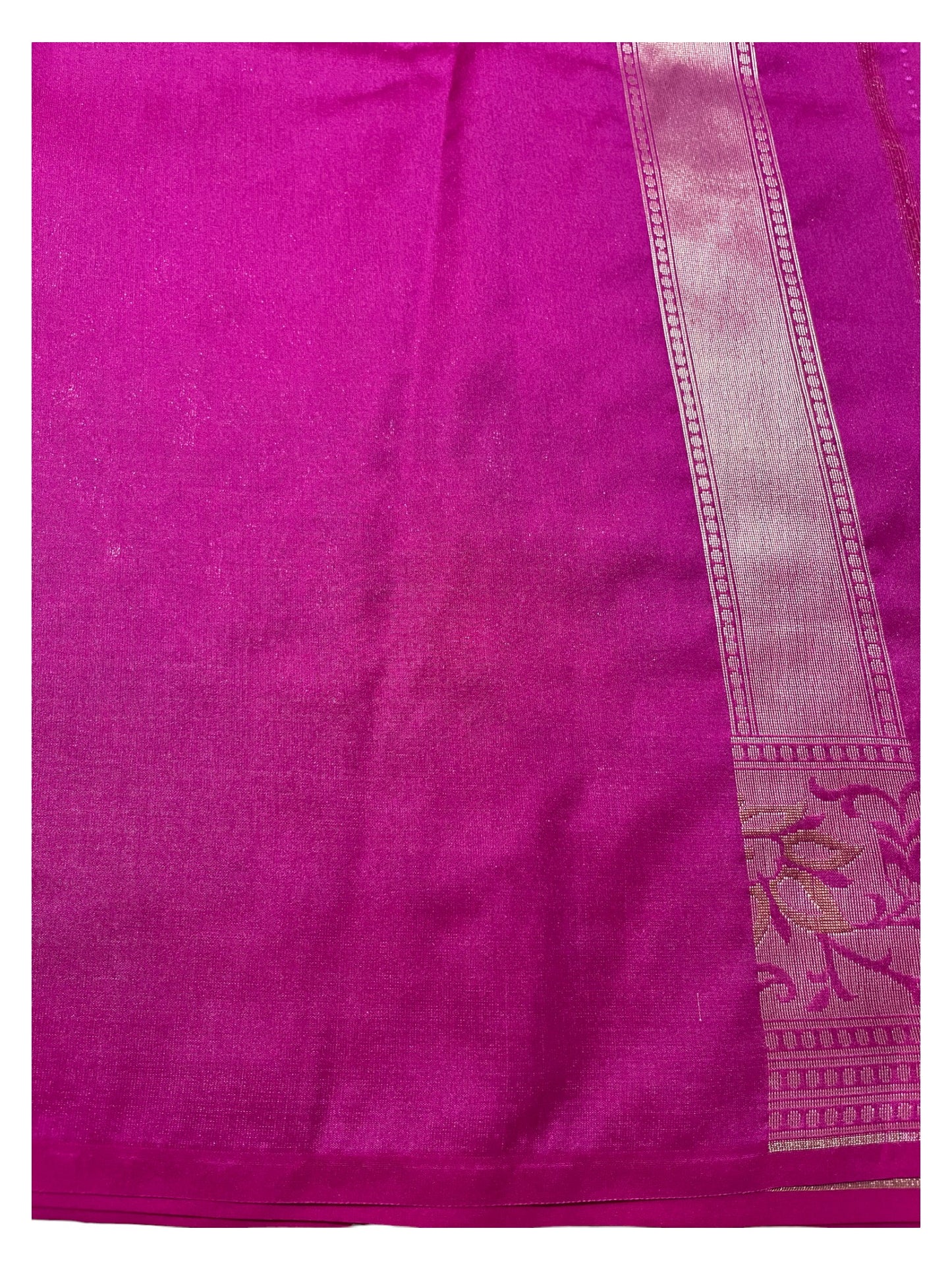 Southloom  Banarasi Silk Saree with Woven Work on Body and Borders
