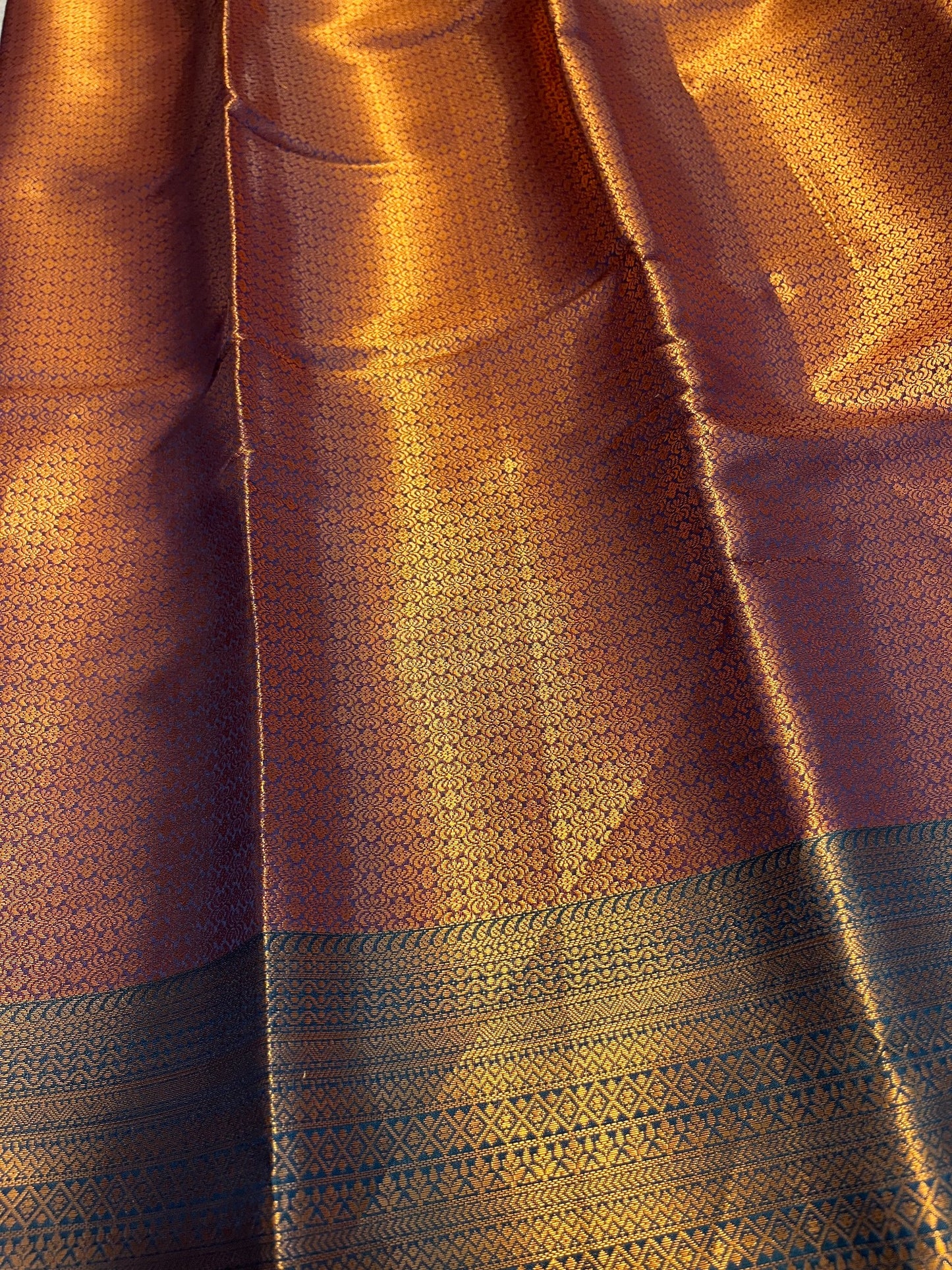 Southloom Premium Semi Silk Zari Work Brocade Saree in Bridal Maroon with Matching Pallu