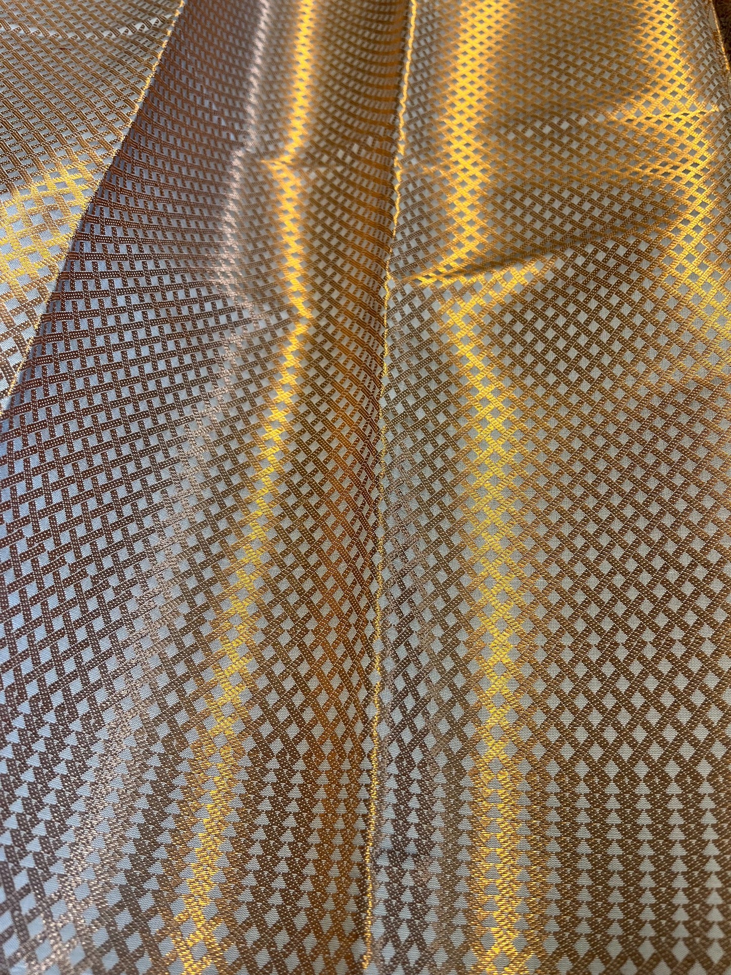 Southloom Premium Semi Silk Zari Work Brocade Saree in Bridal Grey with Matching Pallu