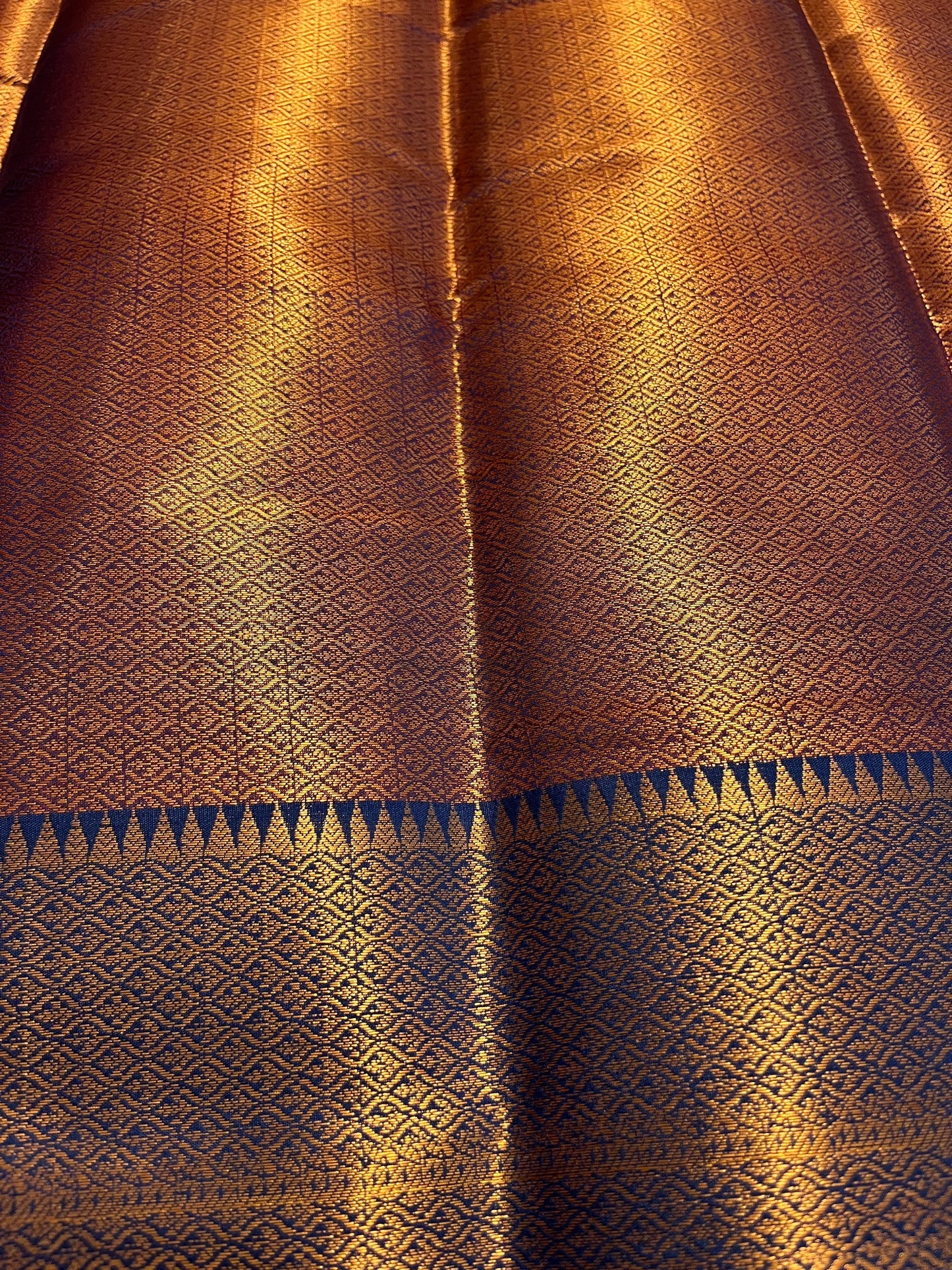 Southloom Premium Semi Silk Zari Work Brocade Saree in Bridal Peach with Matching Pallu