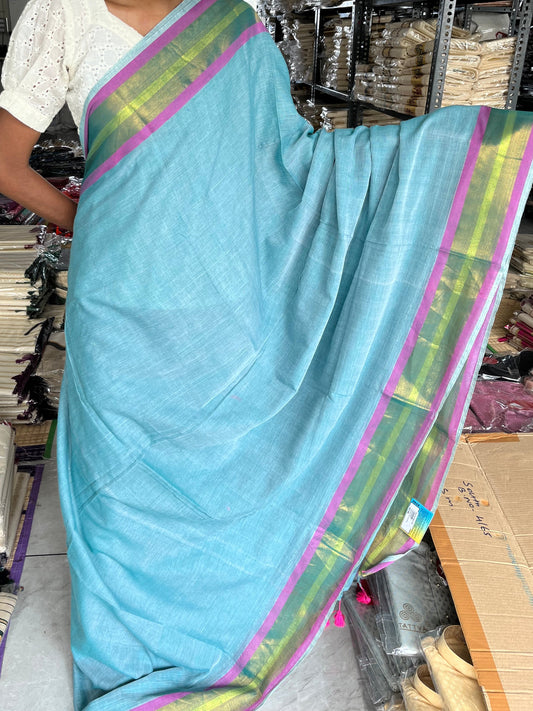 Kerala Mulcotton Soft Fabric Saree SL215