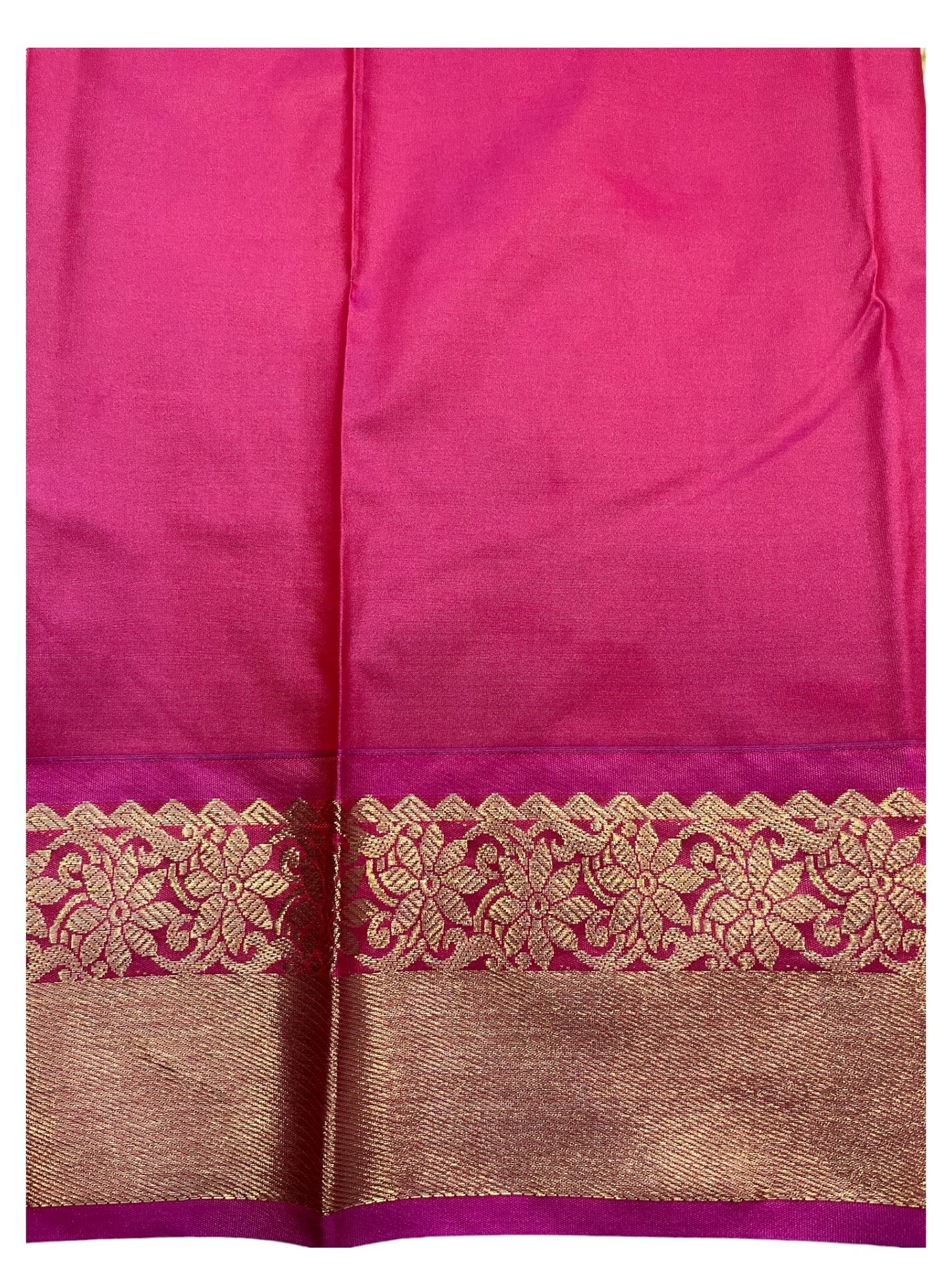 Southloom Banarasi Semi Silk Saree with Woven Work on Body (Green)