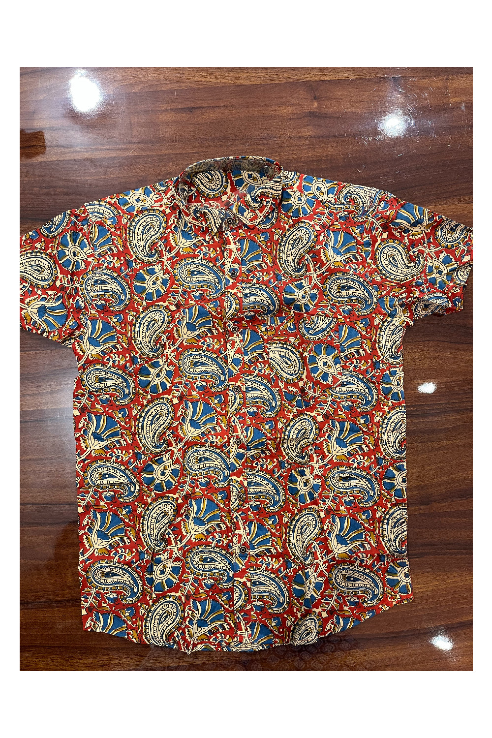 Southloom Jaipur Pure Cotton Printed Shirt For Men (Medium)