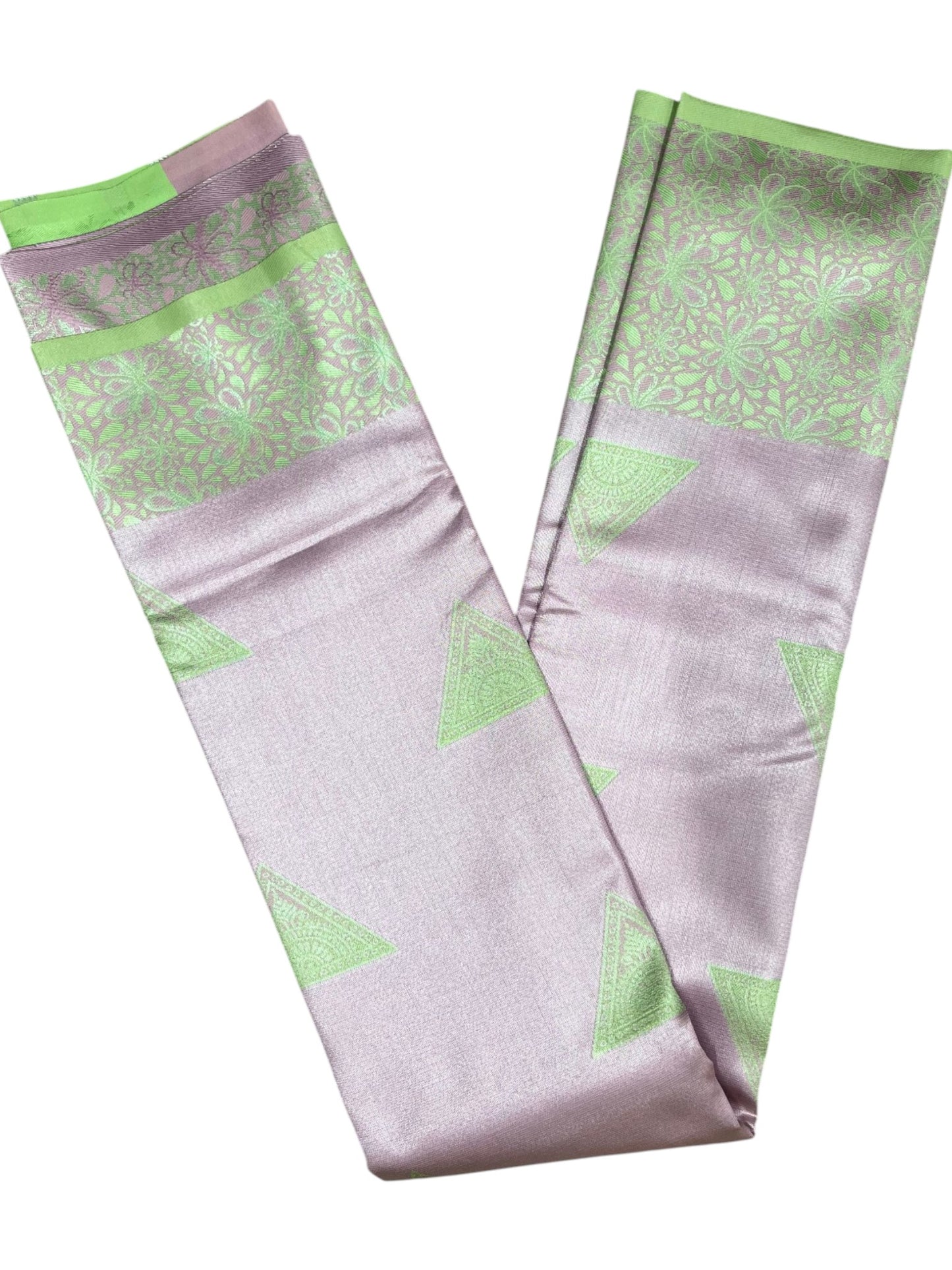 Southloom Tissue Silk Saree with Woven Work on Body and Borders