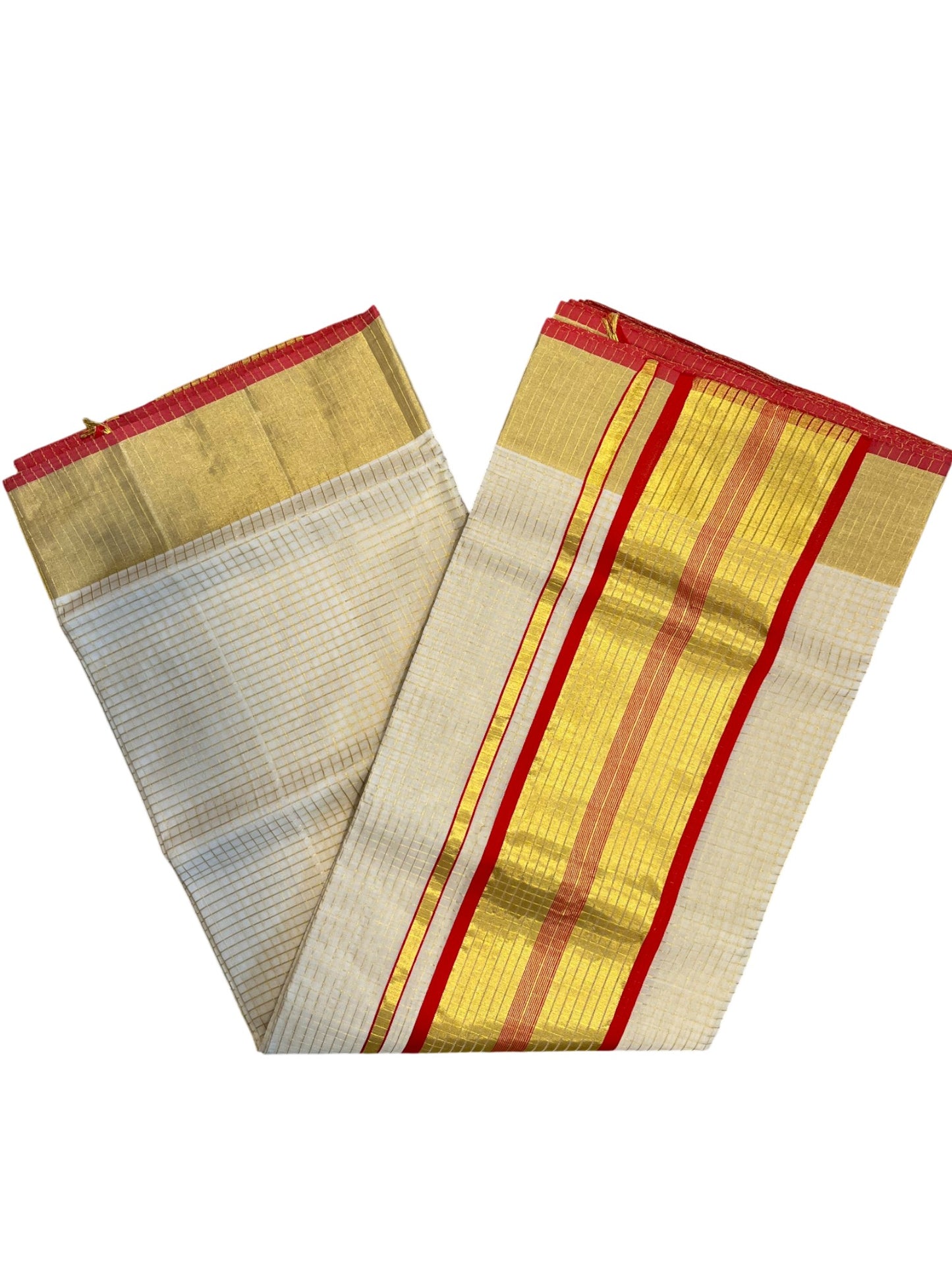 Southloom Super Premium Balaramapuram Unakkupaavu Handloom Cotton Saree with Micro Check on Body