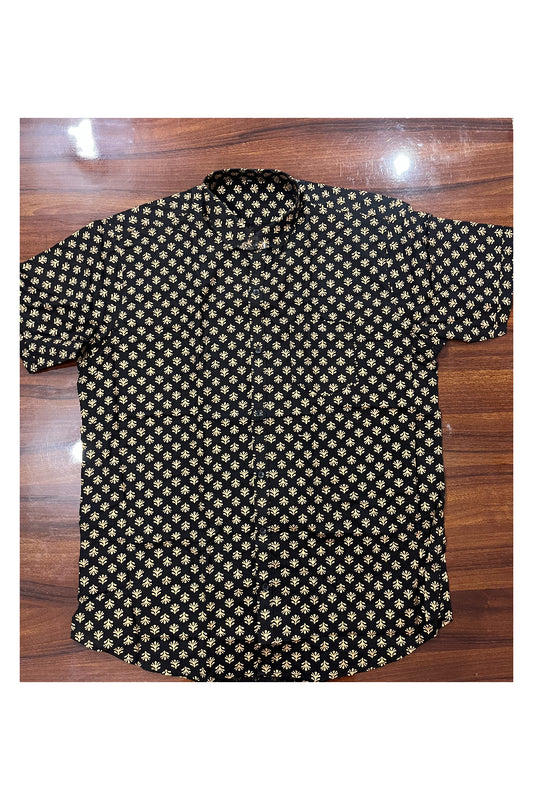 Southloom Jaipur Pure Cotton Printed Shirt For Men (4XL)