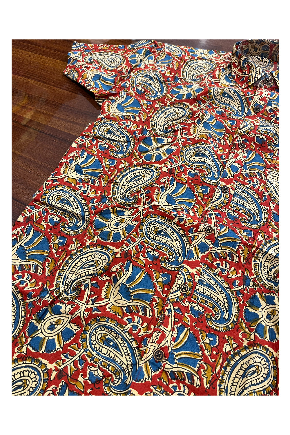 Southloom Jaipur Pure Cotton Printed Shirt For Men (Medium)