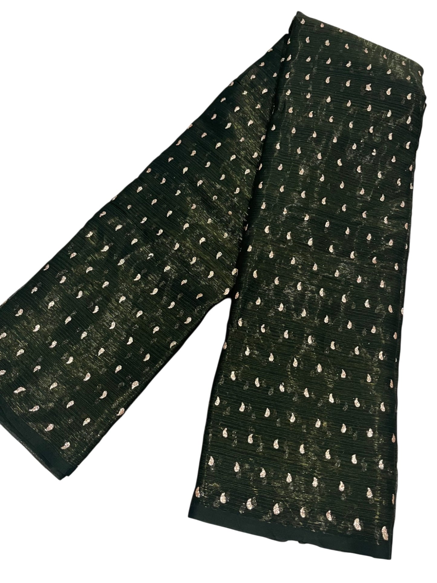 Southloom Desginer Vichithra Silks Saree in Green