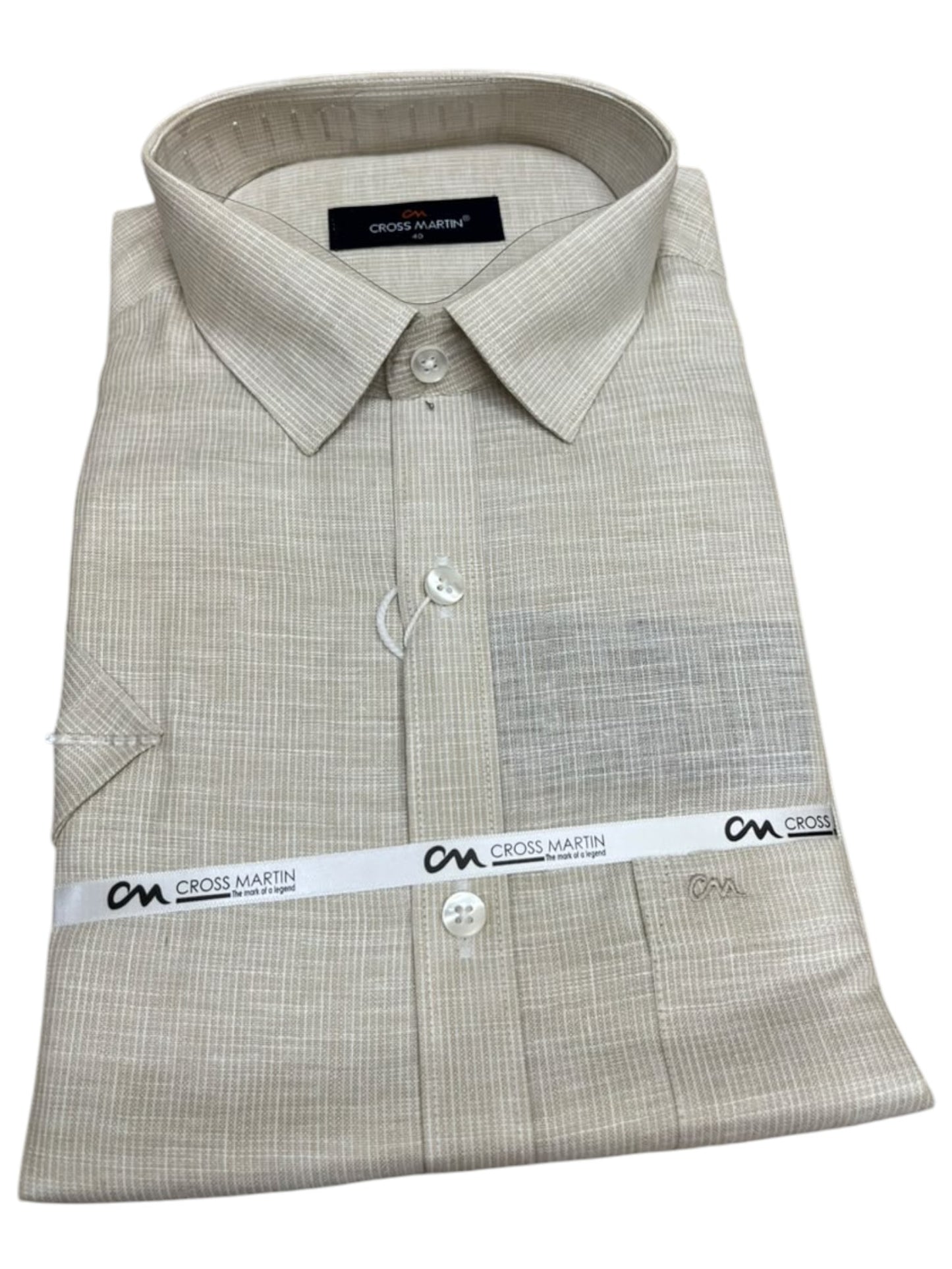 Southloom Pure Cotton Of-White Shirt SLSHIRT 40HS