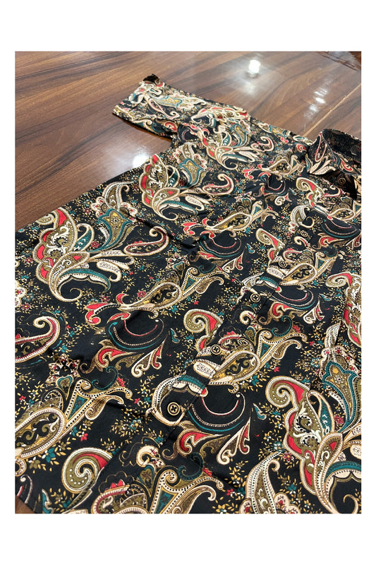 Southloom Jaipur Pure Cotton Printed Shirt For Men (XL)