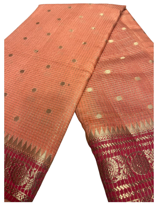 Southloom Banarasi Semi Silk Saree with Woven Work on Body