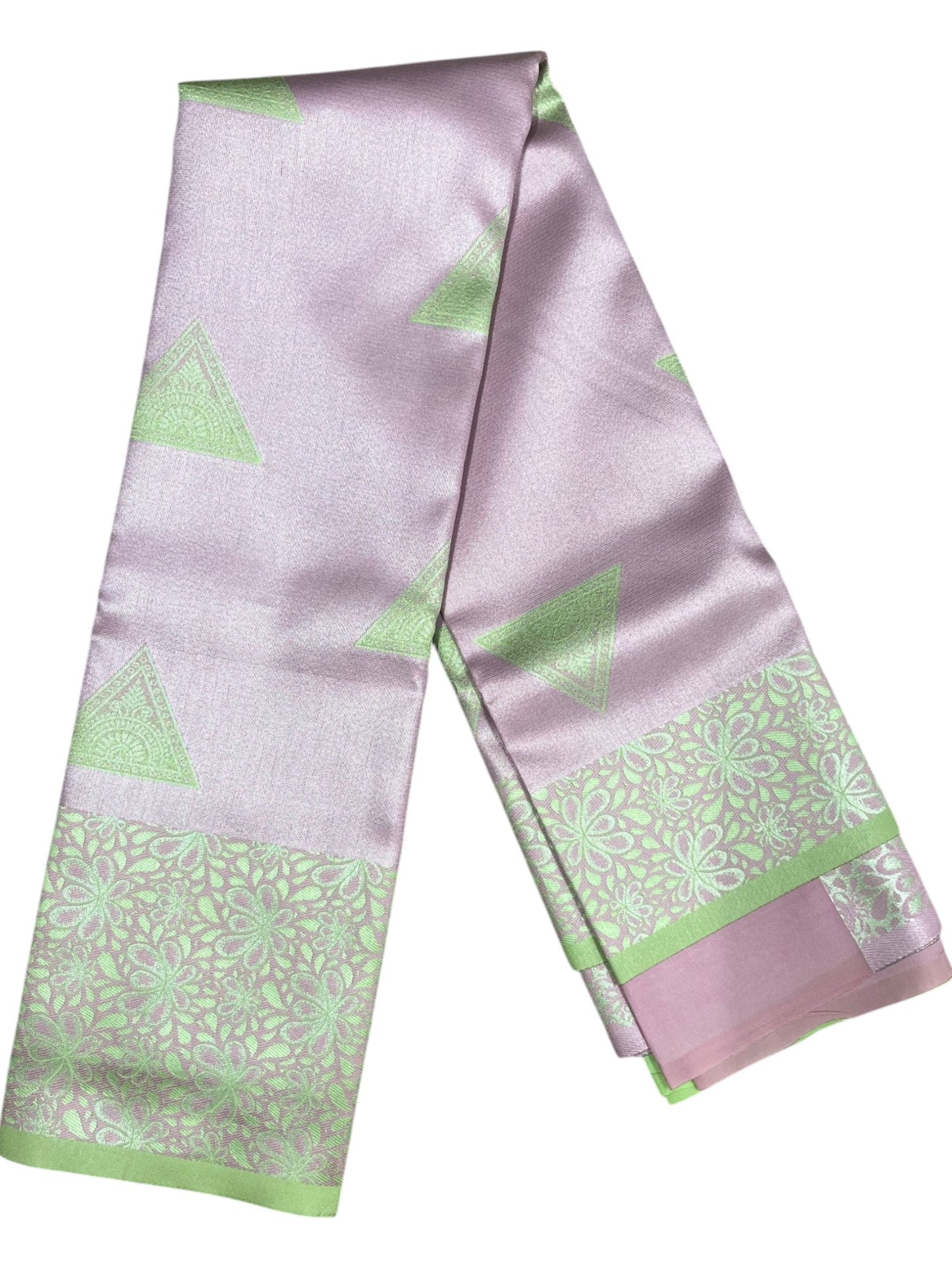 Southloom Tissue Silk Saree with Woven Work on Body and Borders