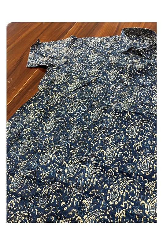 Southlooom Jaipur Pure Cotton Printed Shirt For Men (4XL)