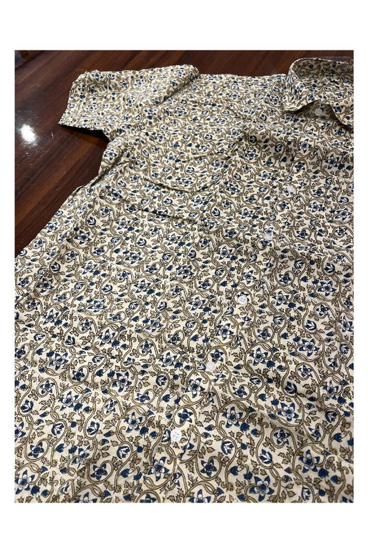 Southloom Jaipur Pure Cotton Printed Shirt For Men (5XL)