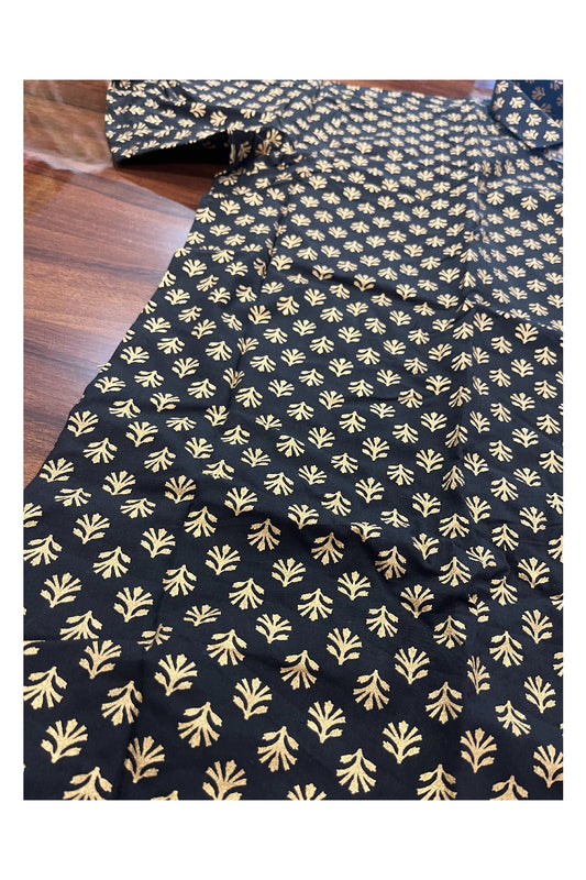 Southloom Jaipur Pure Cotton Printed Shirt For Men (4XL)