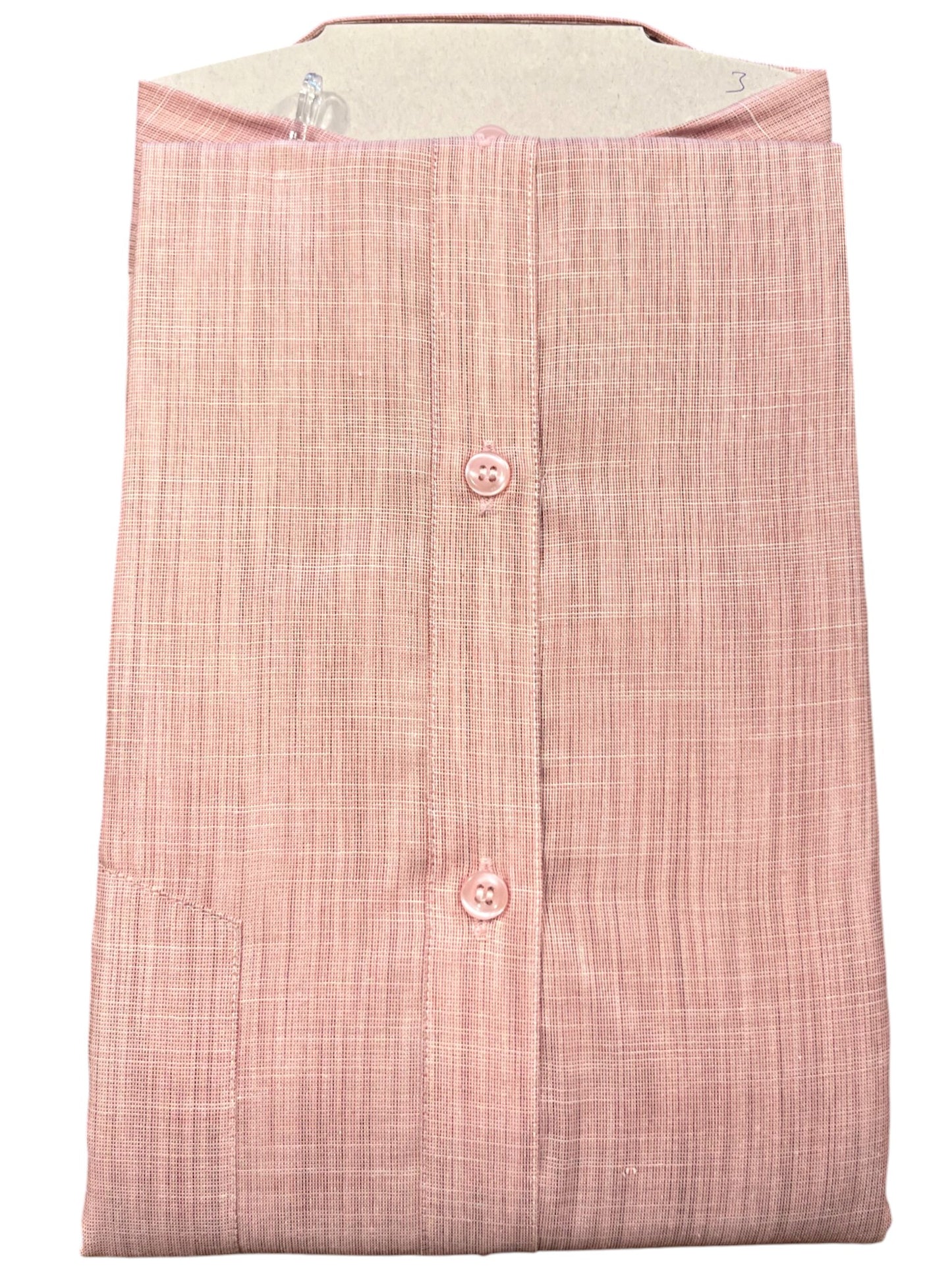 Southloom Pure Cotton Pink Lines Shirt(48 HS)