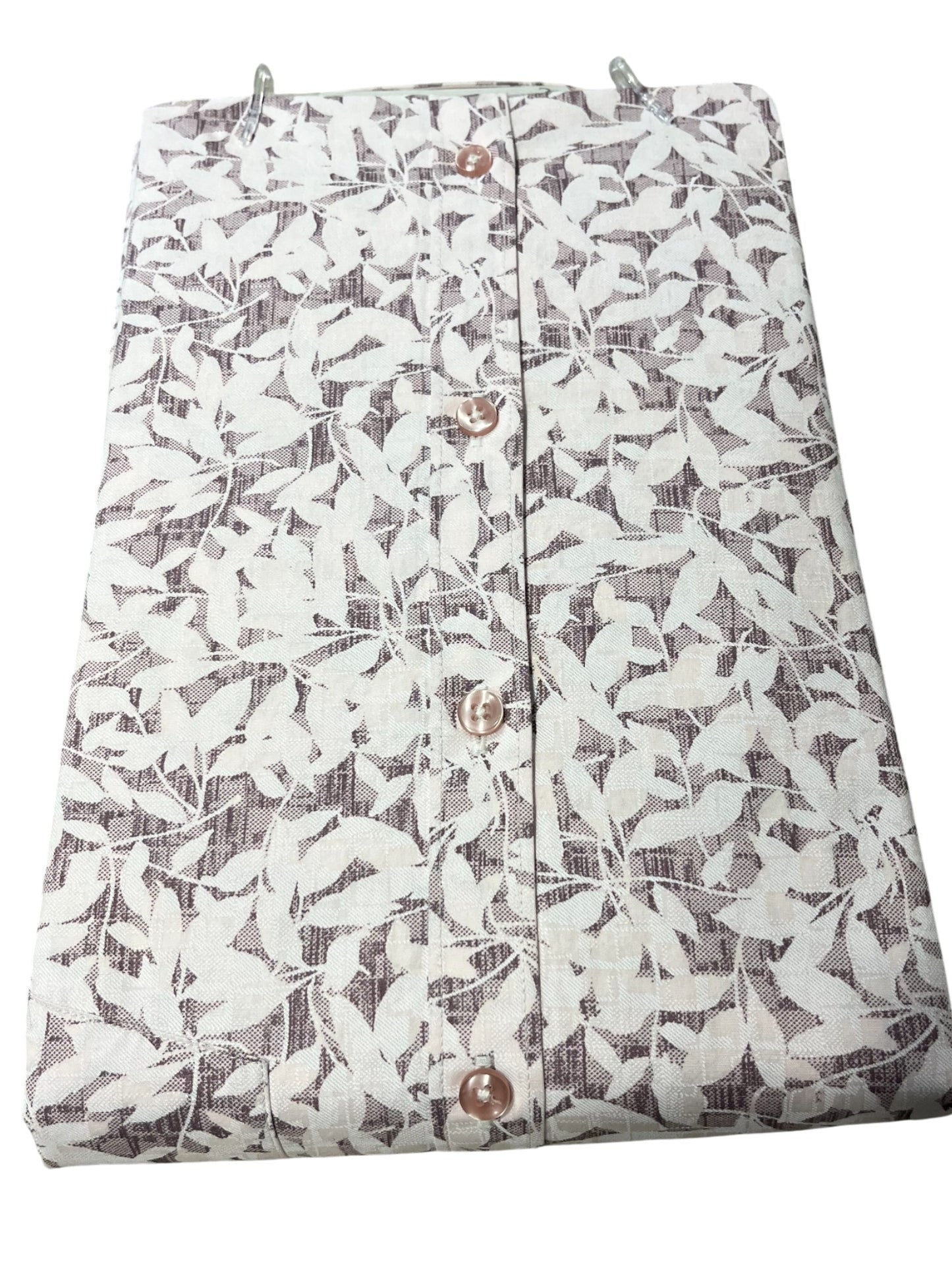Southloom Pure Cotton Pink Printed Shirt (40 FS)