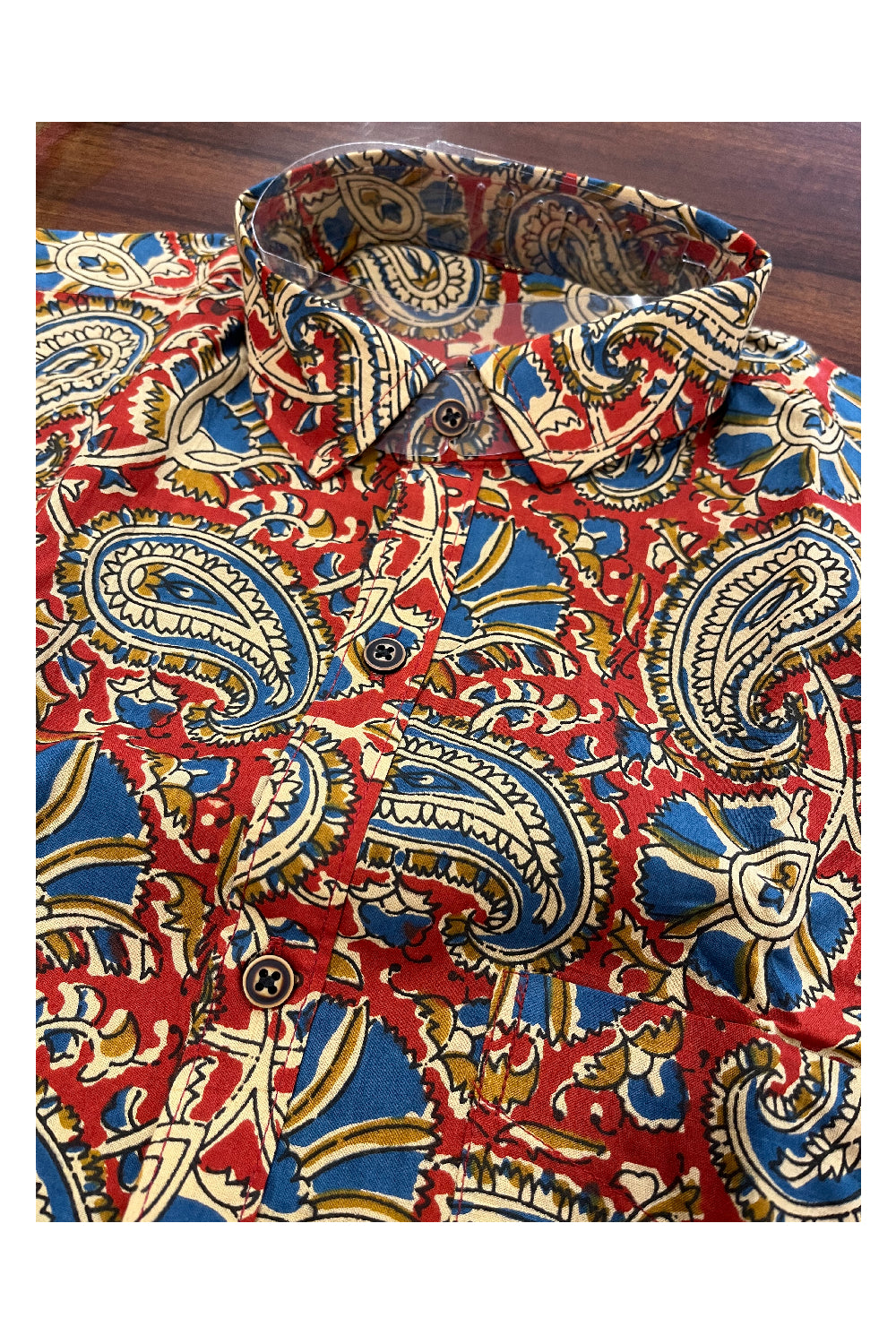 Southloom Jaipur Pure Cotton Printed Shirt For Men (Medium)