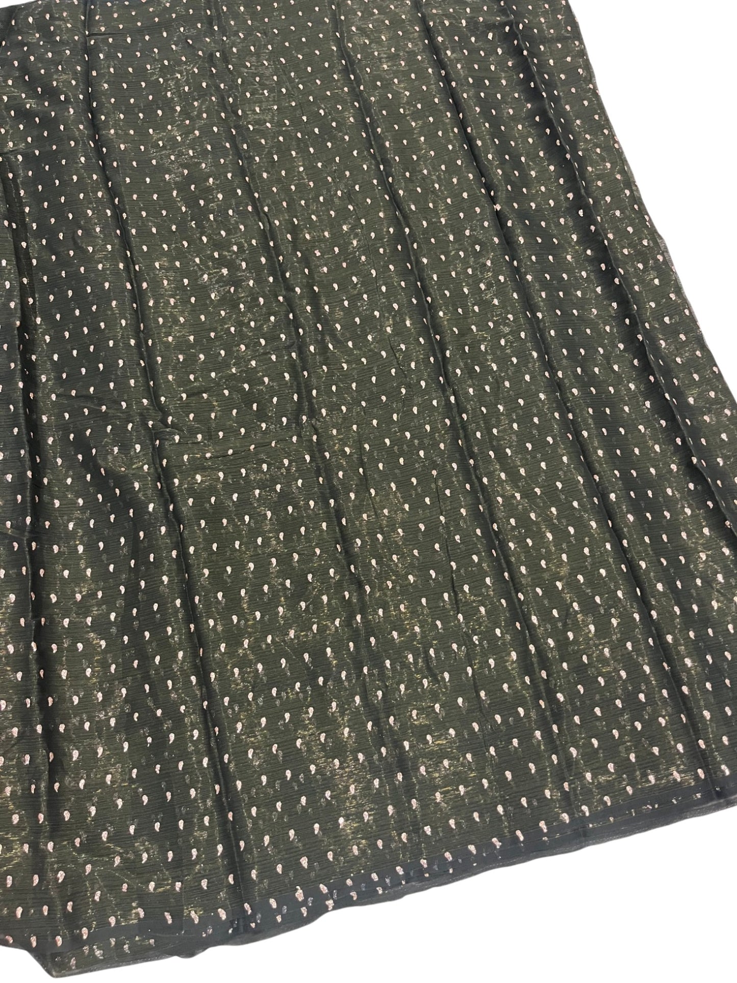 Southloom Desginer Vichithra Silks Saree in Green