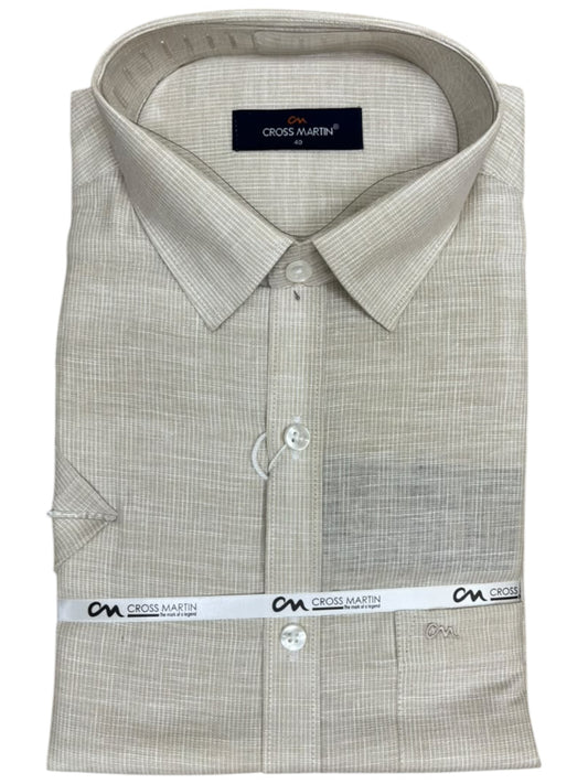 Southloom Pure Cotton Of-White Shirt SLSHIRT 40HS
