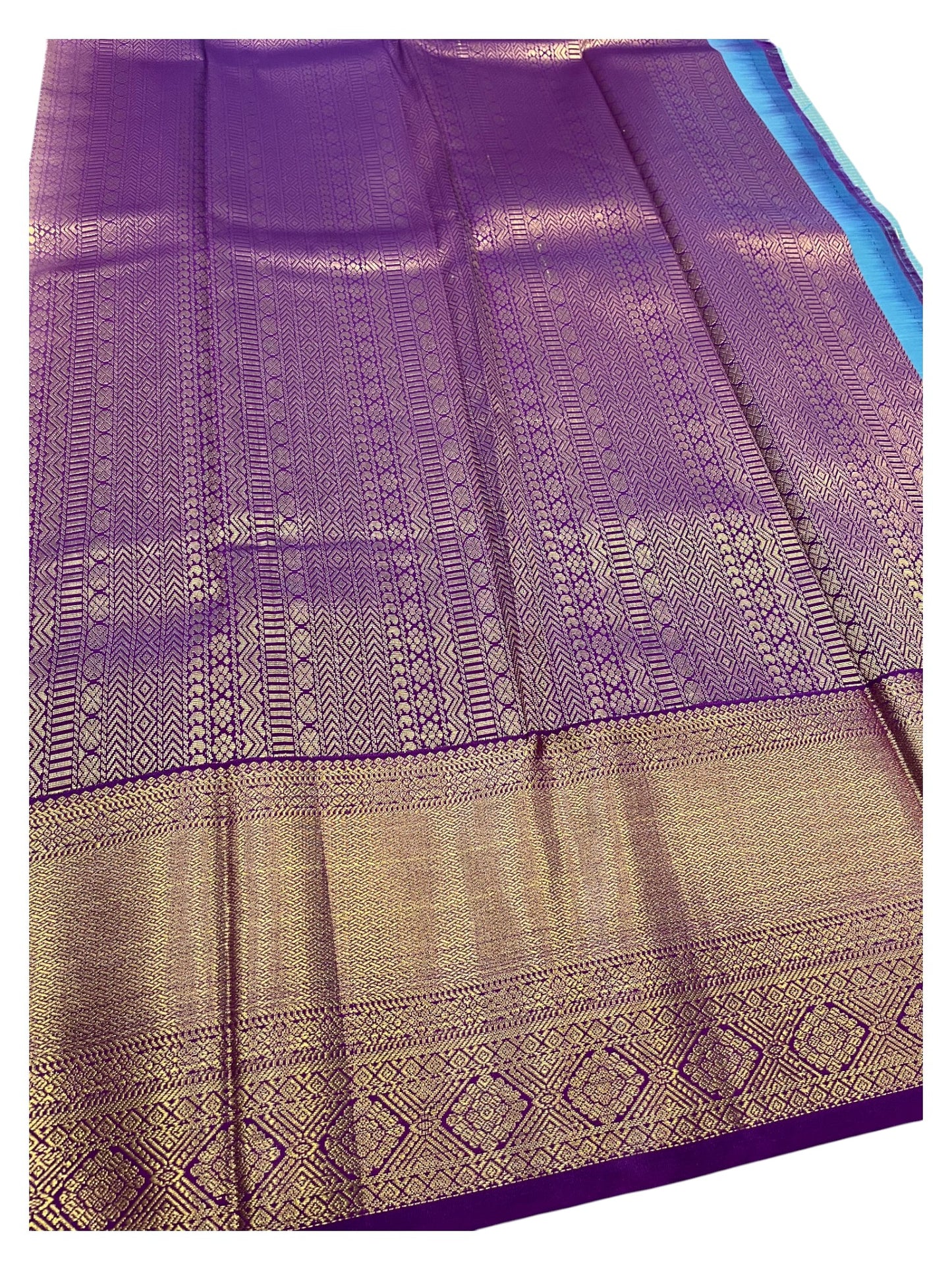 Southloom Banarasi Semi Silk Saree with Woven Work on Body (Green)