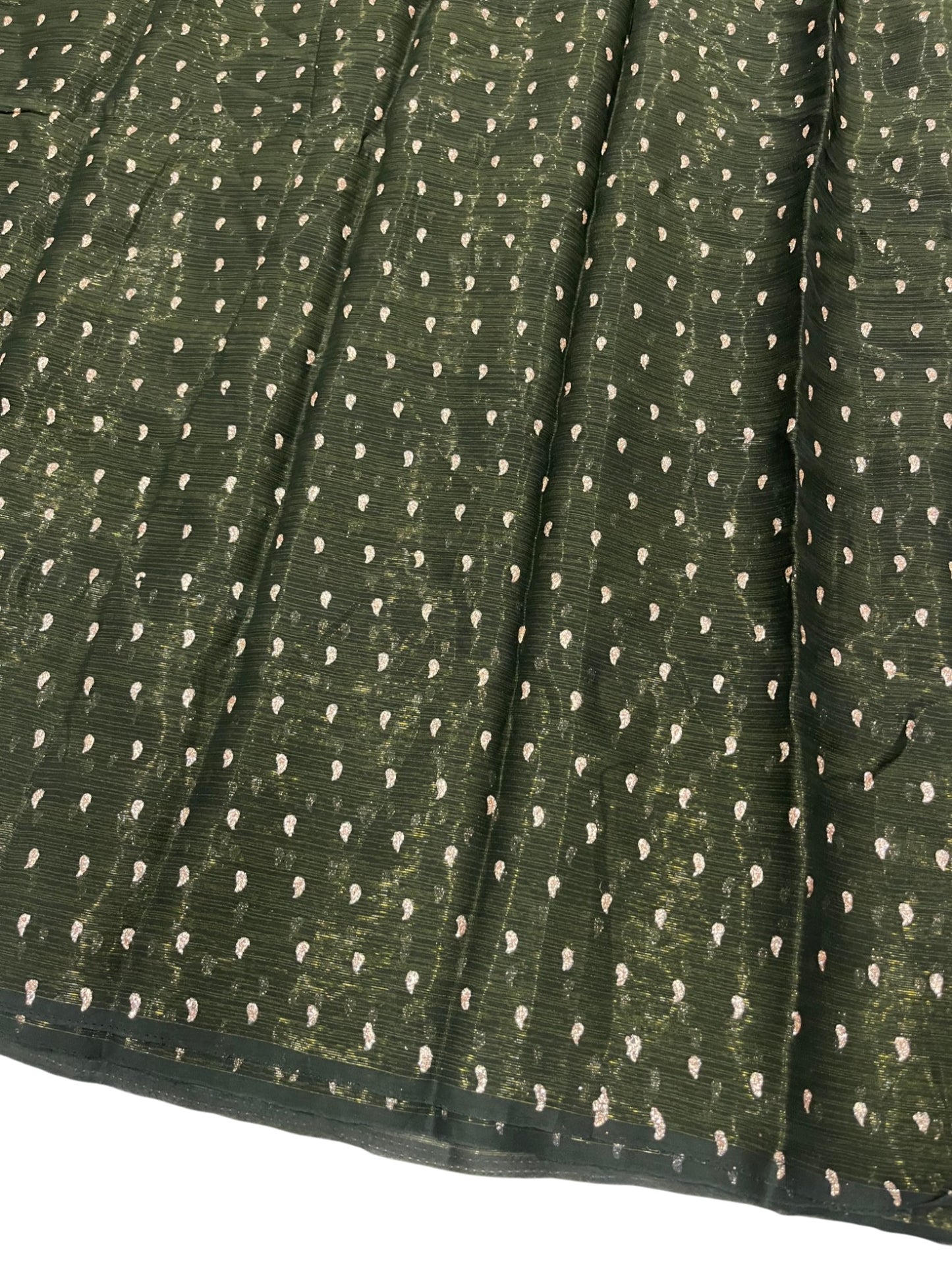 Southloom Desginer Vichithra Silks Saree in Green