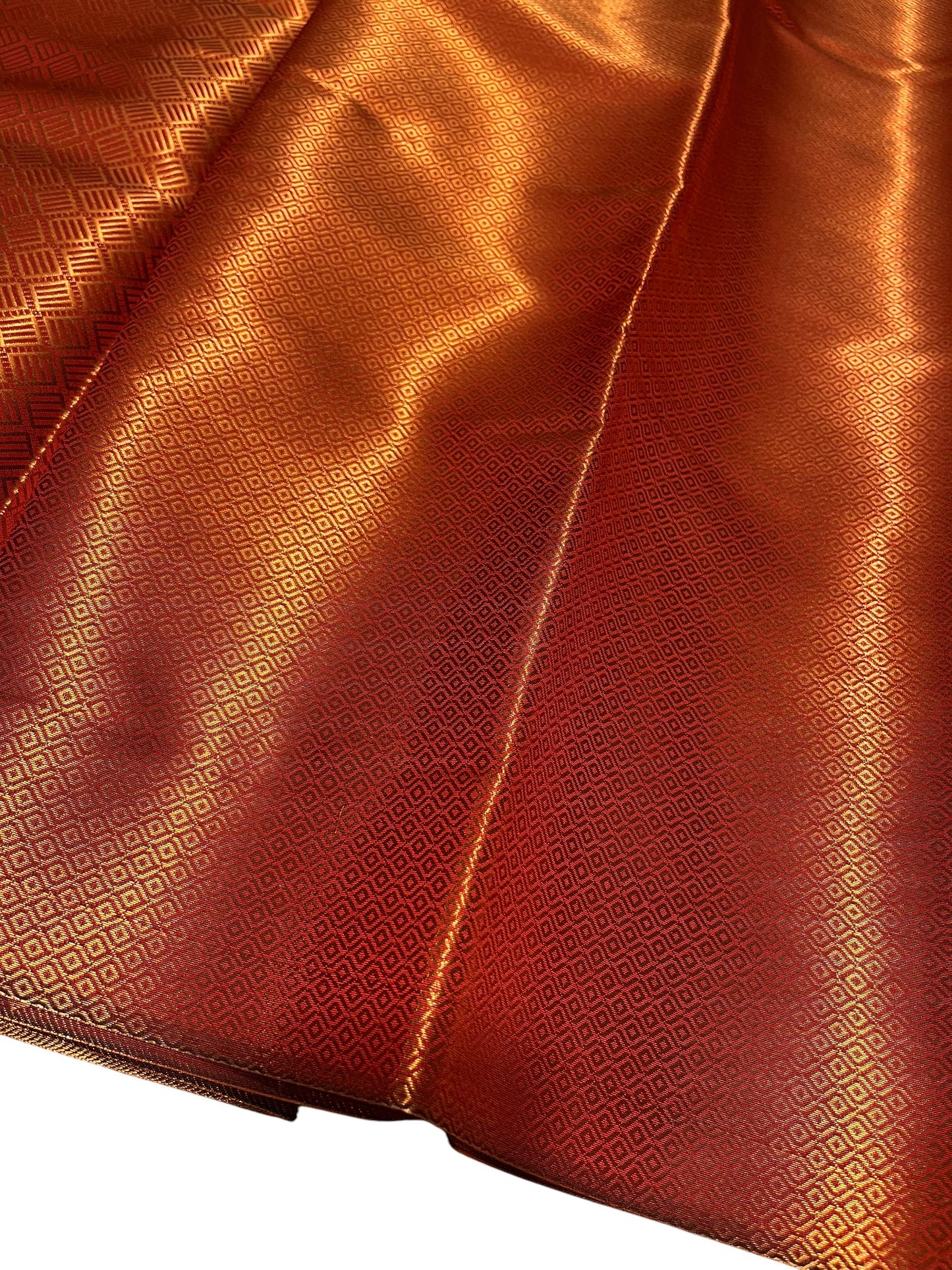 Southloom Premium Semi Silk Zari Work Brocade Saree in Bridal Red with Matching Pallu