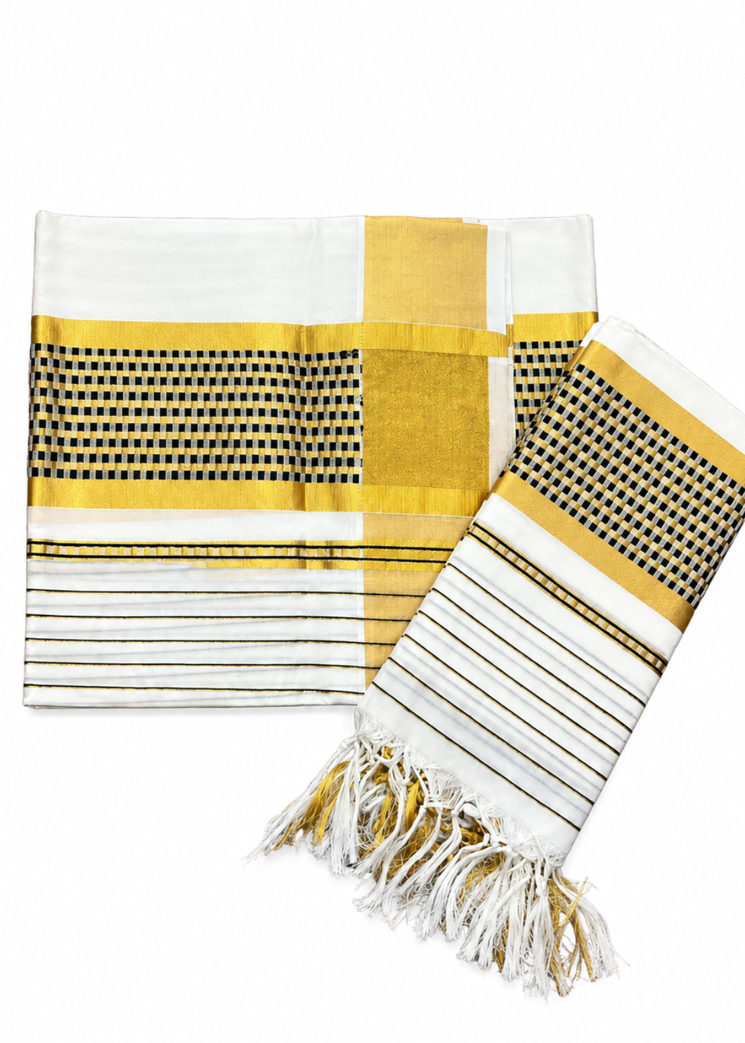 Southloom Cotton Handloom Set Mundu (Bottle Green) SL619