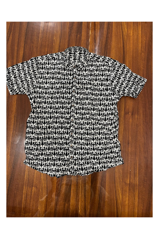 Southloom Jaipur Pure Cotton Printed Shirt For Men (5XL)