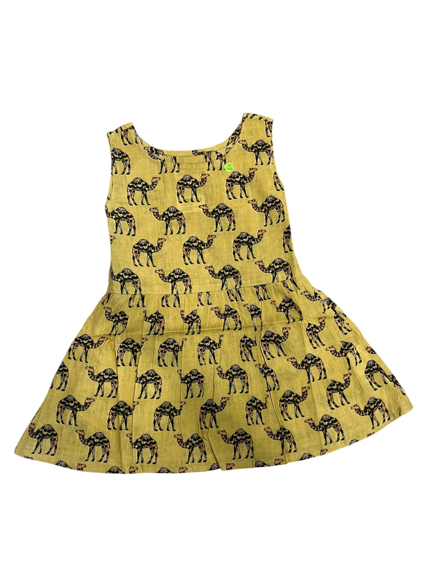 Southloom Pure Cotton Jaipur Printed Frocks for Girls (Age 1-2)