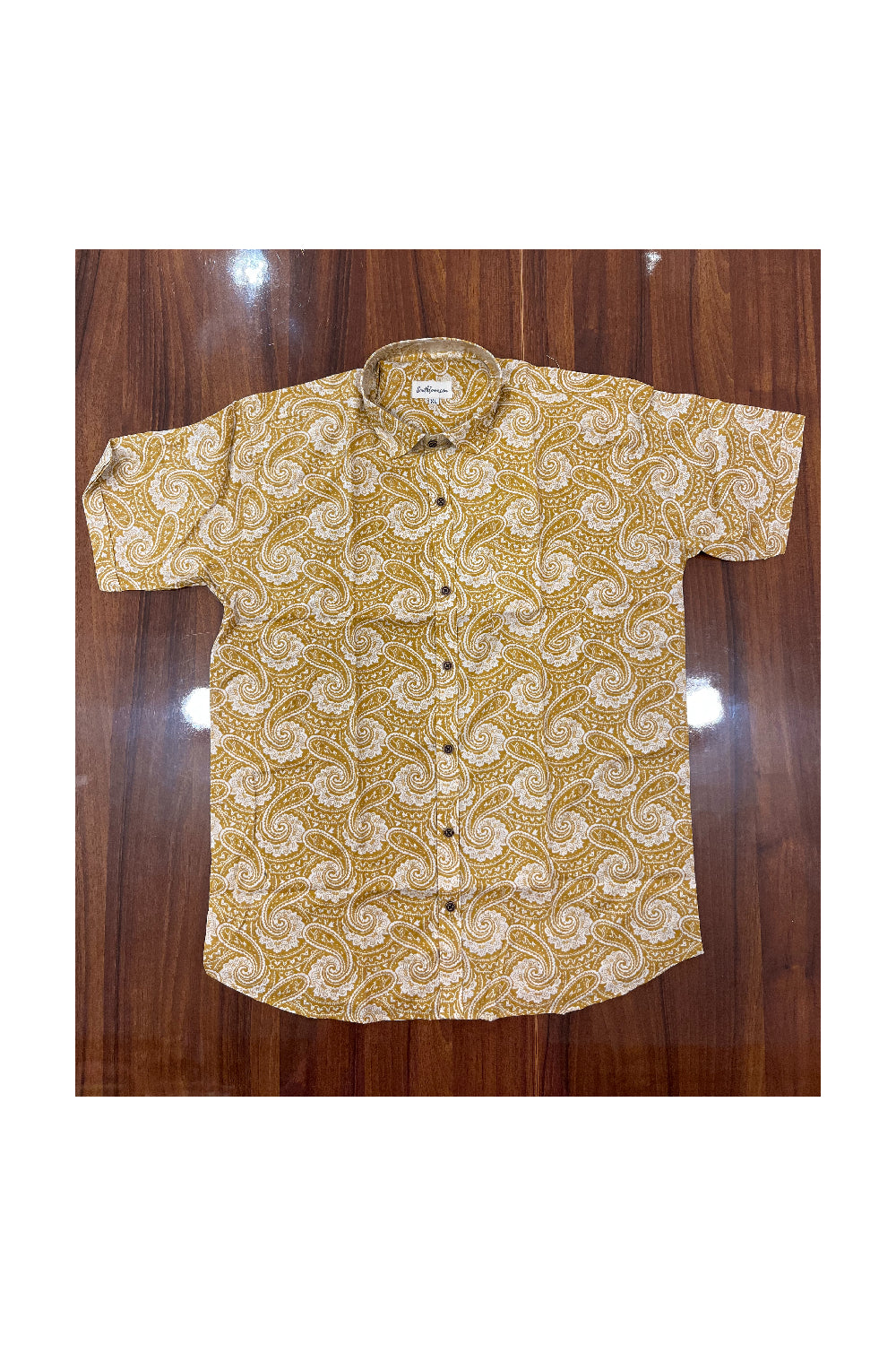 Southloom Jaipur Pure Cotton Printed Shirt For Men (XL)